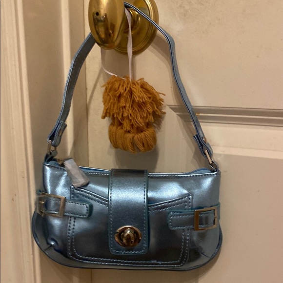 Stylish Blue Handbag - Picture 1 of 4